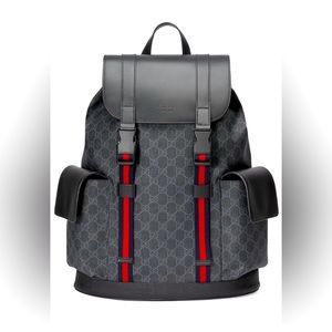 Gucci GG Black Backpack